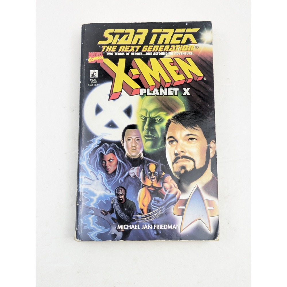 Star Trek The Next Generation‎ X-Men Planet X Marvel Comics Pocket Book